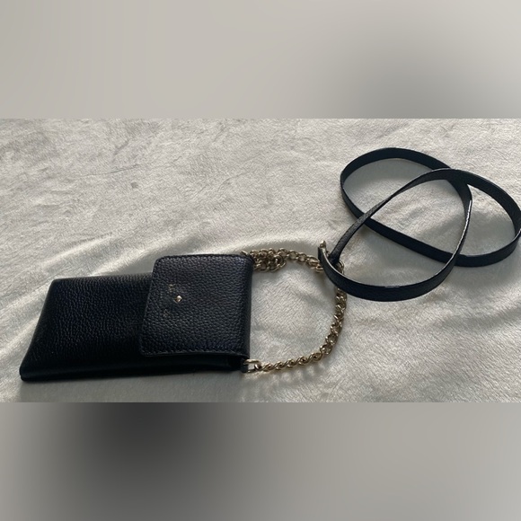 Kate Spade Phone Crossbody Bag Color: Black - Picture 5 of 10